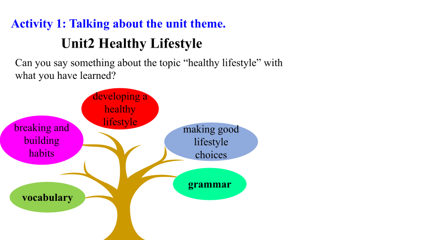 Unit 2 Healthy Lifestyle Assessing Your Progress 课件（16张PPT）