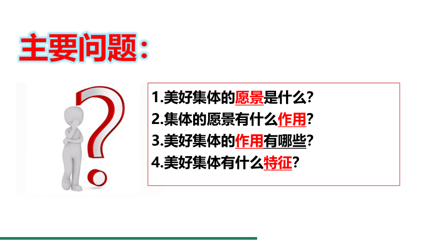 （核心素养目标）8.1 憧憬美好集体 课件（共19张PPT） 统编版道德与法治七年级下册