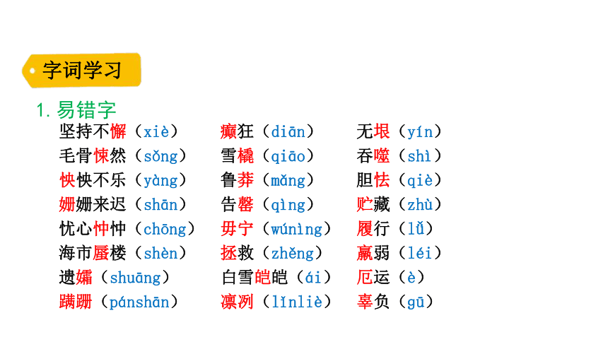 2023-2024学年语文部编版七年级下册22.伟大的悲剧 课件(共33张PPT)