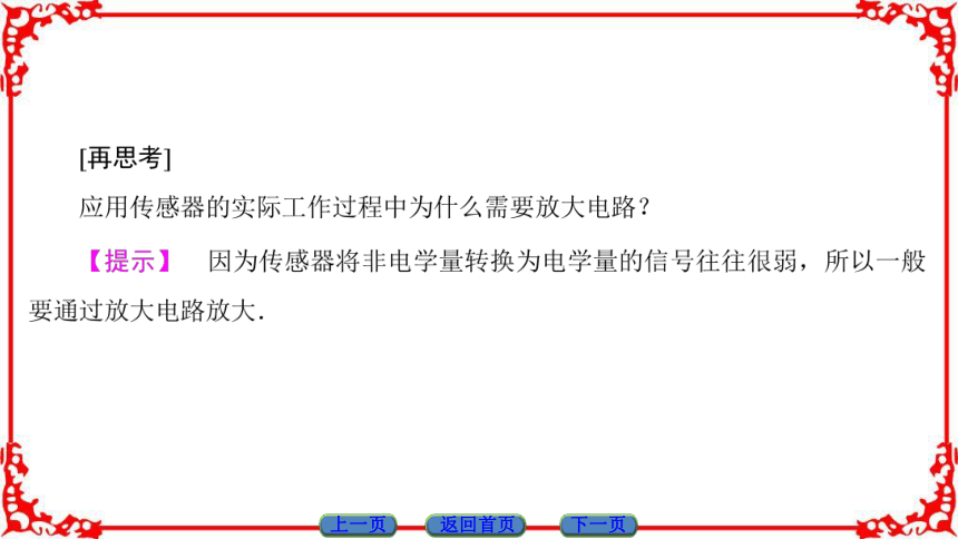 高中物理人教版选修3-2（课件）第六章 传感器 2 传感器的应用44张PPT