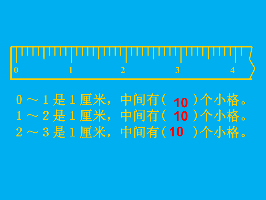 三年级上册数学课件-3.15 认识毫米与分米浙教版 (共12张PPT)