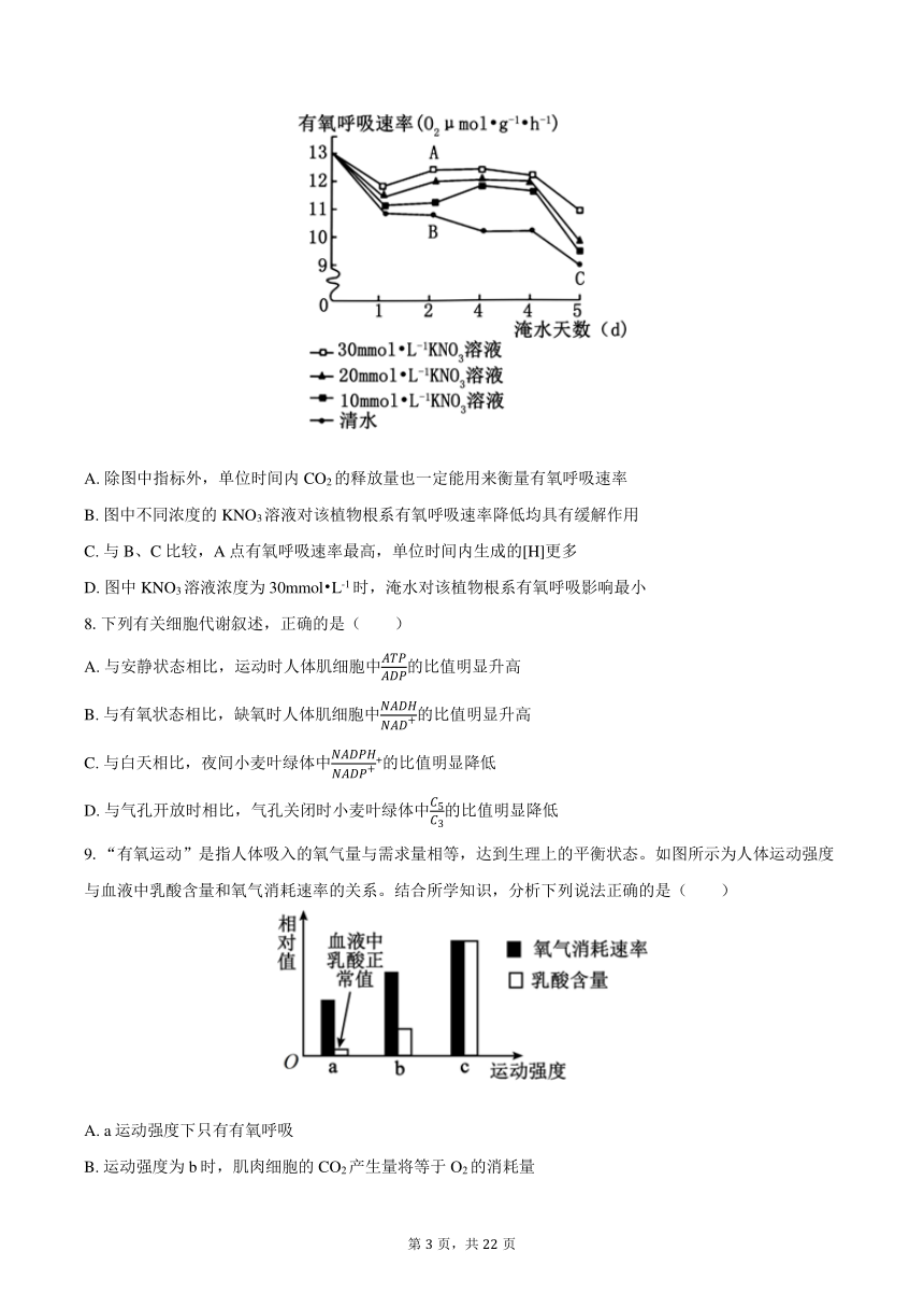 2023-2024学年重庆市黔江中学校高一（下）月考生物试卷（含解析）