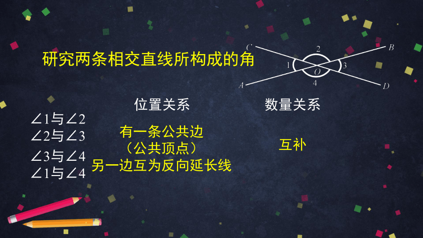 人教版七年级数学下册5.1.1 相交线及相关知识 课件 （65张PPT）