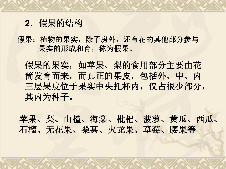 4.1 植物——果实的结构与类型 课件(共27张PPT)