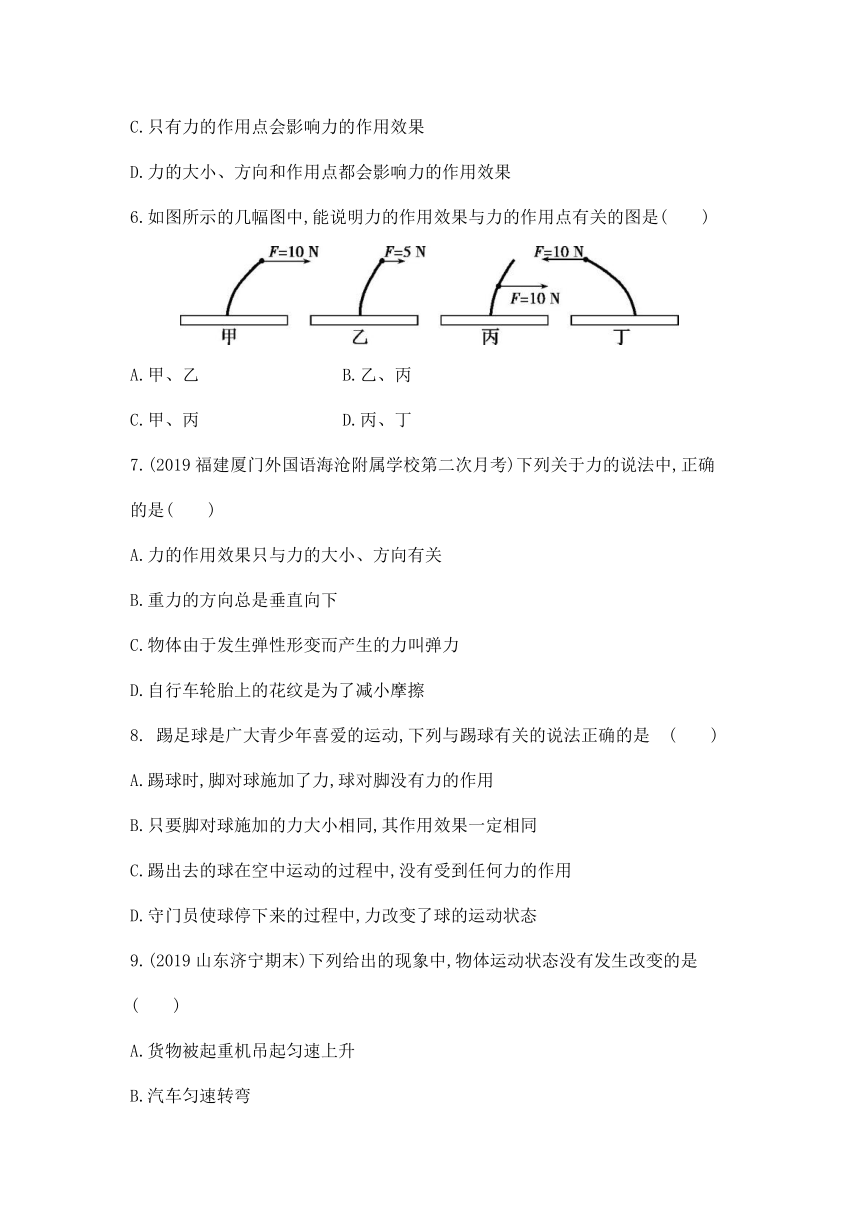 6.2 怎样描述力 课后提高练习（含解析）