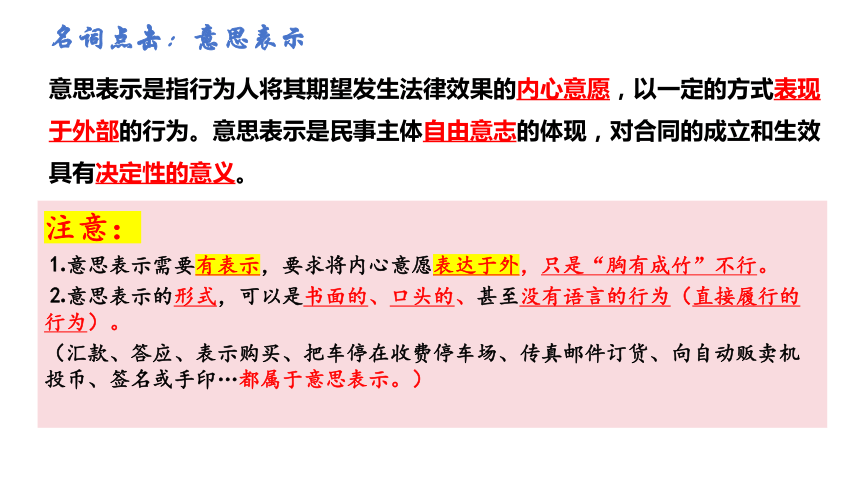 3.1 订立合同学问大 课件-2023-2024学年高中政治统编版选择性必修二法律与生活(共49张PPT+内嵌1个视频)