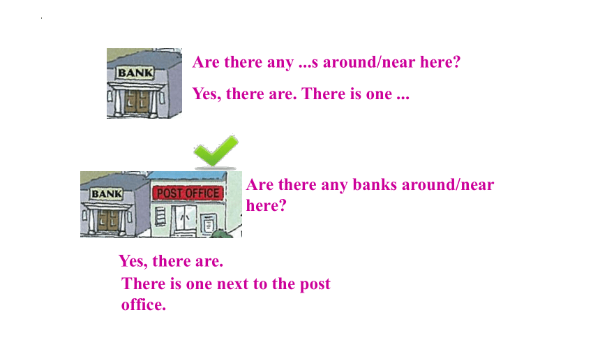 Unit 8　 Is there a post office near here  Section A (Grammar Focus-3c)课件(共25张PPT)