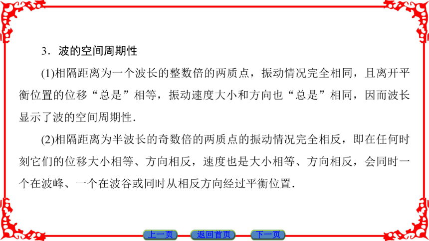 高中物理人教版选修3-4（课件）第十二章 机械波 3 波长、频率和波速(共32张PPT)