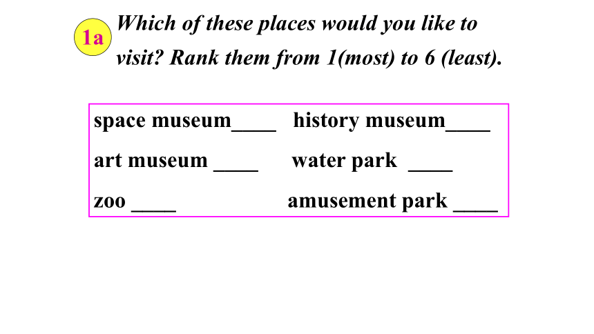 Unit 9 Have you ever been to a museum? Section A 1a~2d 课件(共20张PPT) 2023-2024学年人教版英语八年级下册