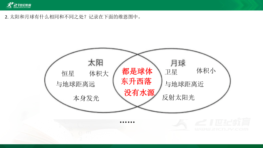 教科版三年级科学下册 第三单元太阳、地球和月球练习 课件（40张PPT）