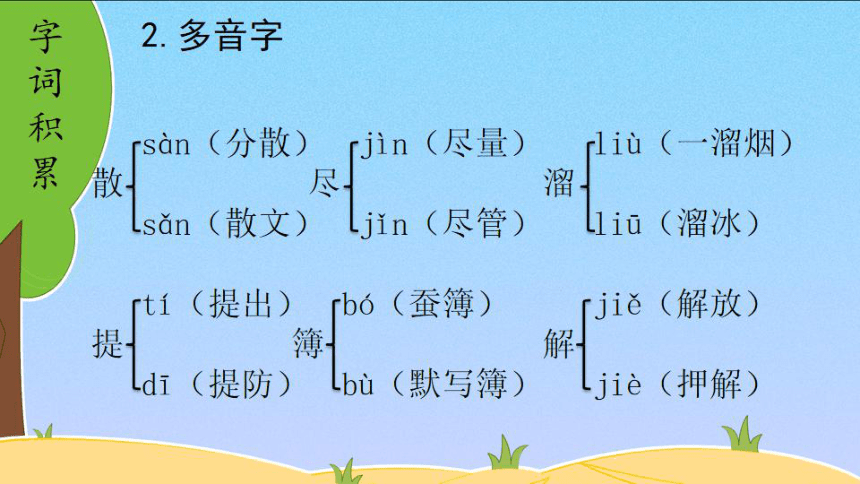 2020年部编版六年级语文下册 第三单元 复习课件   （共39张PPT）