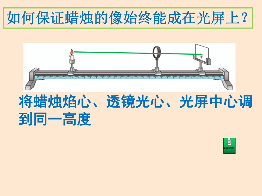 北师大版八年级下册物理6.2学生实验：探究——凸透镜成像课件 (共14张PPT)