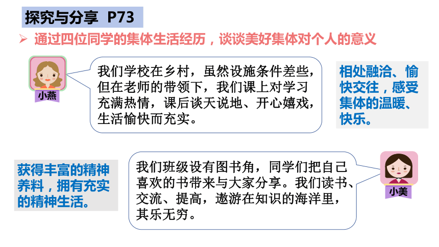 8.1 憧憬美好集体 课件(共25张PPT)-2023-2024学年统编版道德与法治七年级下册