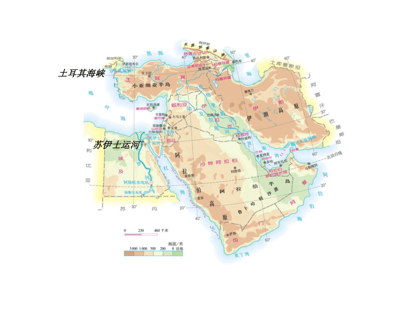 中图版八年级下册地理 6.2中东 课件（25张PPT）
