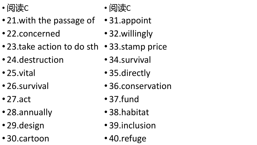 -2024届高三下学期英语词汇复习专项2022年新高考全国卷1重难点词汇清单 课件(共13张PPT)