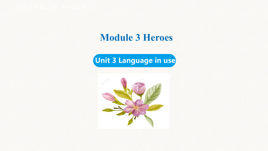 Module 3 Unit 3 Language in use课件(共37张PPT) 外研（新标准）版九年级上册
