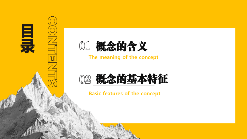 4.1概念的概述 课件(共30张PPT)-2023-2024学年高中政治选择性必修三 《逻辑与思维》