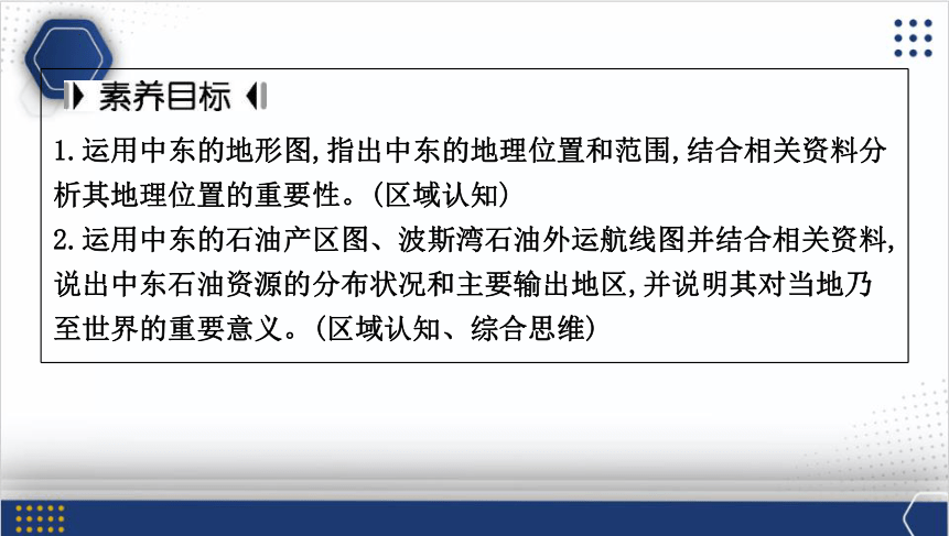 8.1中东第1课时课件(共28张PPT)2023-2024学年人教版地理七年级下册