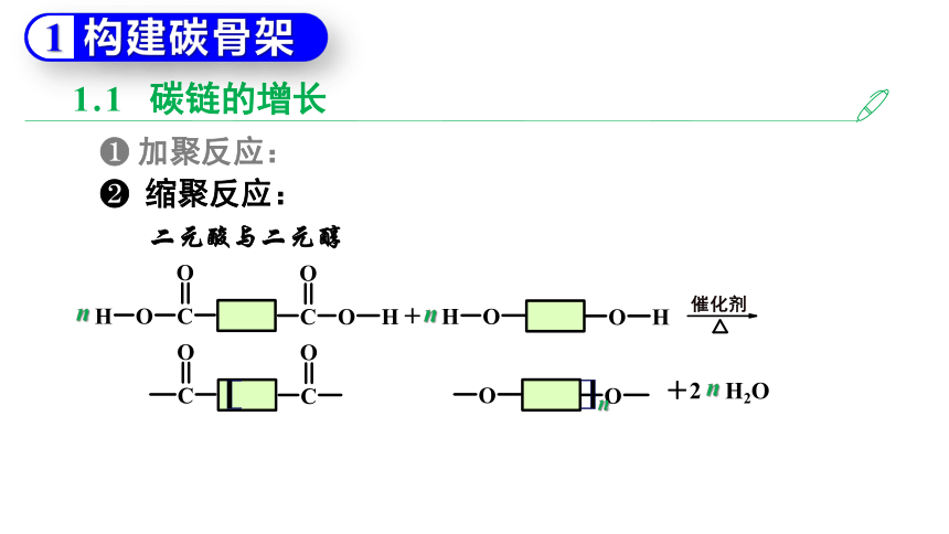 3.5.1 有机合成的主要任务（课件）(共56张PPT)-2023-2024学年高二化学（人教版2019选择性必修3）