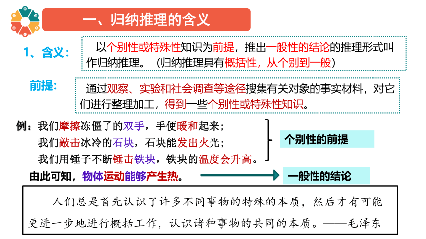 7.1 归纳推理及其方法 课件(共23张PPT)-2023-2024学年高二政治统编版选择性必修3逻辑与思维