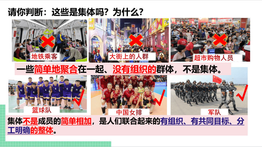 （核心素养目标）6.1 集体生活邀请我 课件（共24张PPT） 统编版道德与法治七年级下册