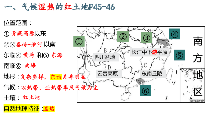 八下：南方地区、长江三角洲（一轮复习课件27张）（人教版）
