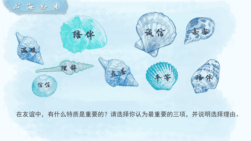 4.2 深深浅浅话友谊 课件(共15张PPT)-2023-2024学年统编版道德与法治七年级上册