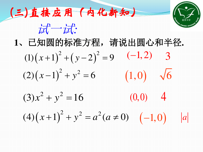 沪教版高中数学高二下册：11.2直线的倾斜角和斜率-圆的标准方程 课件(共20张PPT)