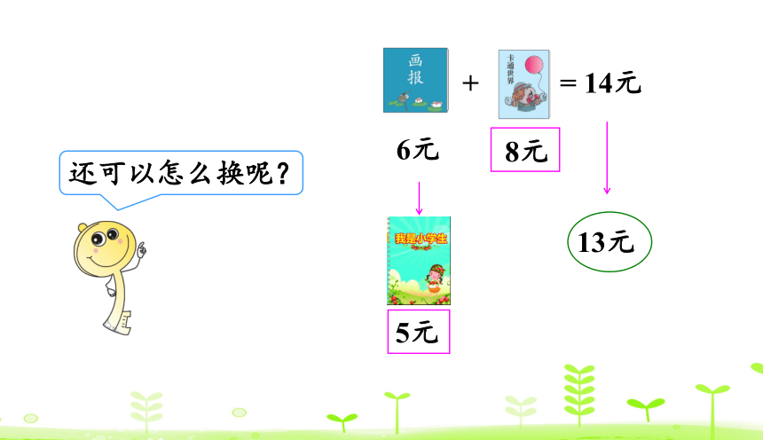 人教数学一下第5单元 认识人民币5.4 解决问题 课件（20张ppt）