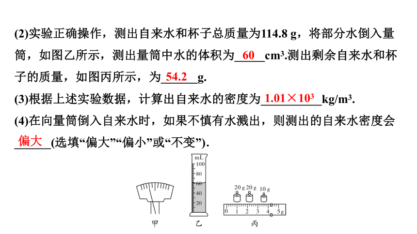 2024贵州中考物理二轮重点专题研究 第八章 第二节 测量物质的密度 习题课件(共34张PPT)