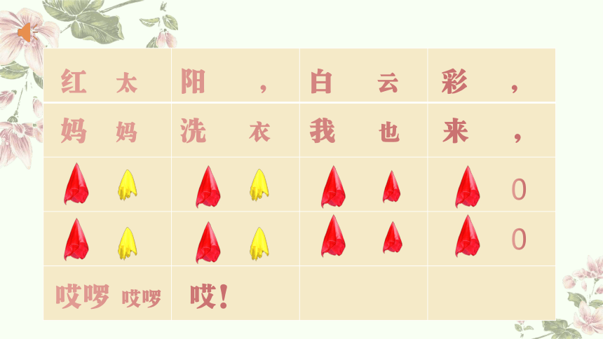 小学音乐人音版一年级上册第5课 爱劳动《洗手绢》 教学课件（13张PPT  内嵌音频）