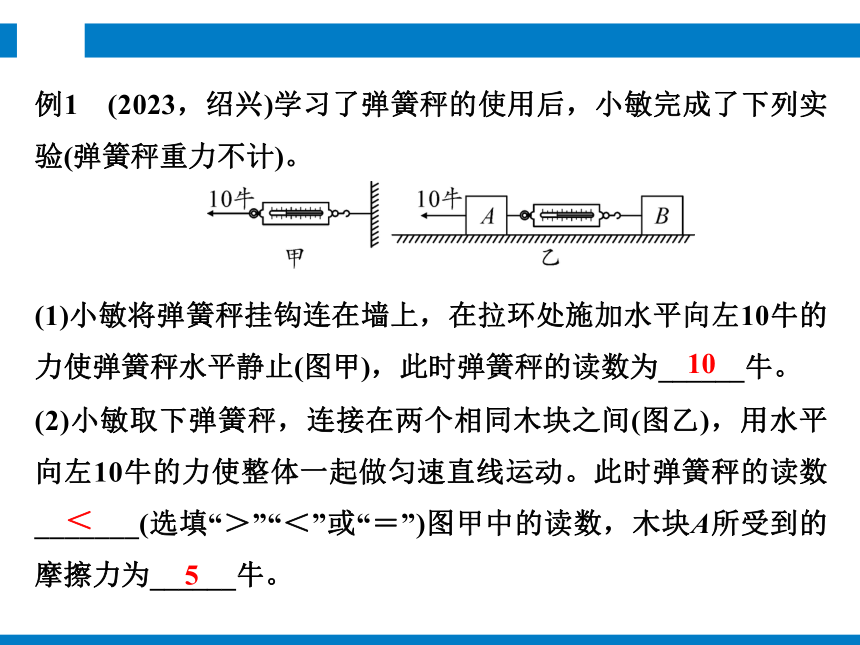 2024浙江省中考科学复习第16讲    二力平衡   摩擦力（课件 45张PPT）