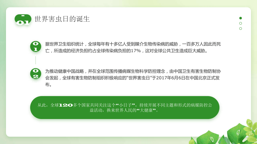 6月6日世界害虫日——  控制虫害、保护健康 课件(共17张PPT) 小学班会