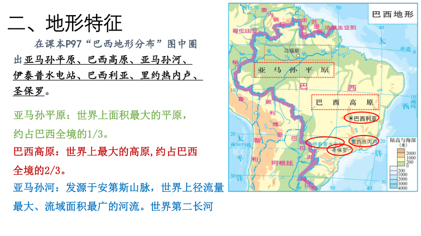 湘教版 七年级地理下册 第八章第六节 巴西新授课  课件（共19张PPT）