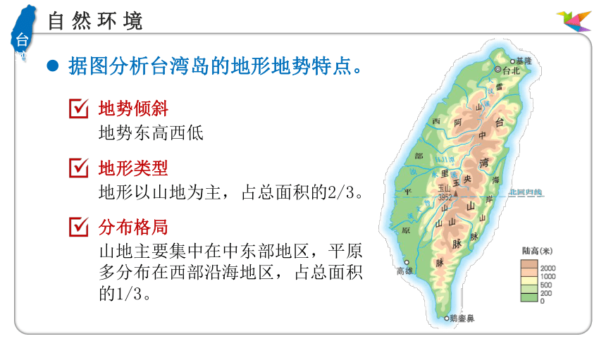 商务星球版初中地理八年级下册第7章第4节台湾省 课件(共35张PPT)