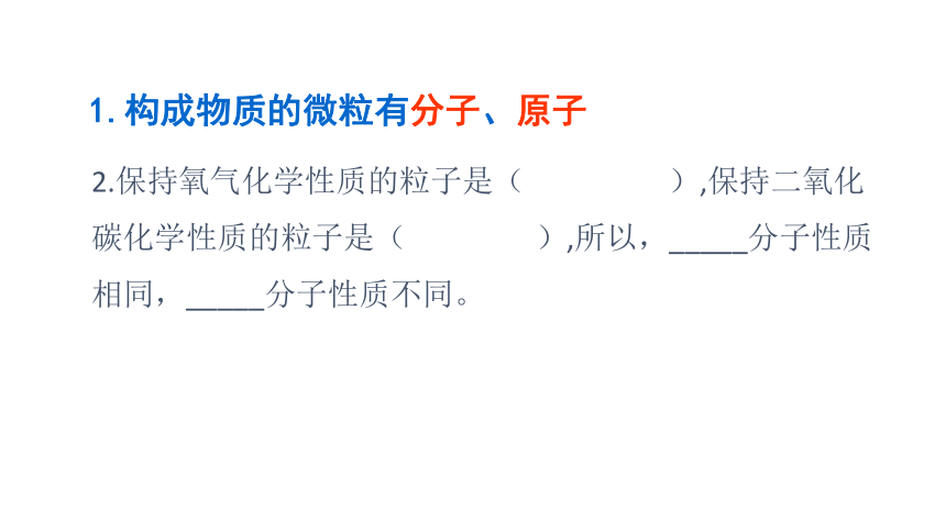 山东省东平县实验中学2019-2020学年第二学期八年级化学3.1第三单元第一节（25张ppt）