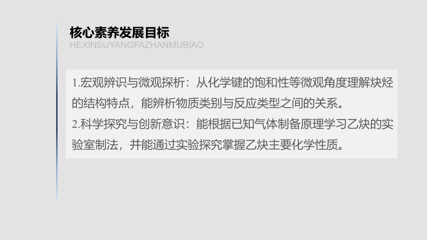 安徽省太和中学2019-2020学年度第二学期高二化学人教版选修5第二章 第一节 第2课时 炔烃　脂肪烃的来源及应用（37张PPT）