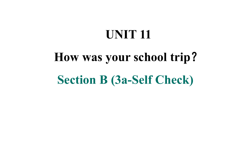 Unit 10 I'd like some noodles. Section B (3a-Self Check) 课件(共22张PPT)2023-2024学年人教版七年级英语下册