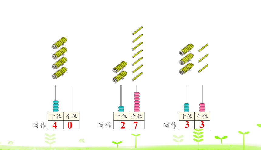 人教版数学一下4.3 读数和写数  课件（24张ppt）