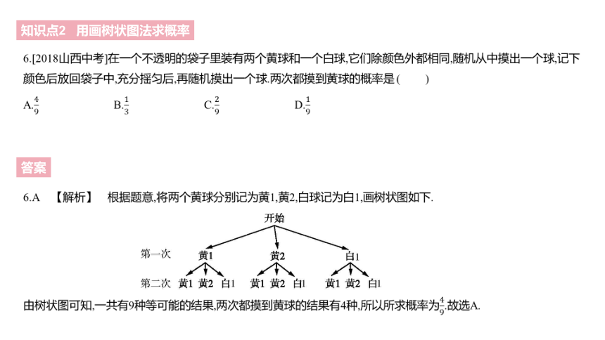 北师大版九年级上册数学第三章概率的进一步认识整章同步课件（85张PPT)