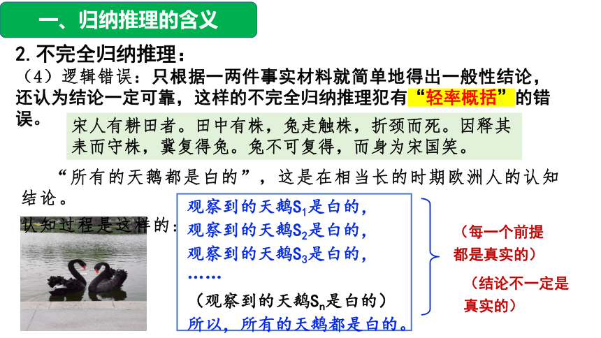 【核心素养目标】高中政治统编版选择性必修三7.1归纳推理及其方法课件（共34张ppt）