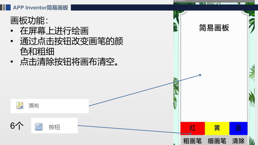 APP Inventor之制作简易画板 课件(共18张PPT)
