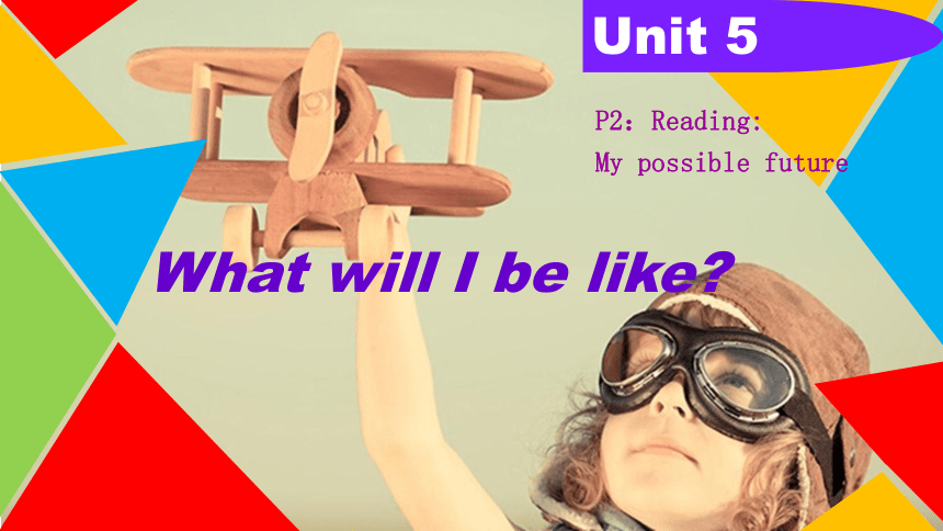 Module 2 Changes Unit 5 What will I be like?（Reading）课件（28张PPT）