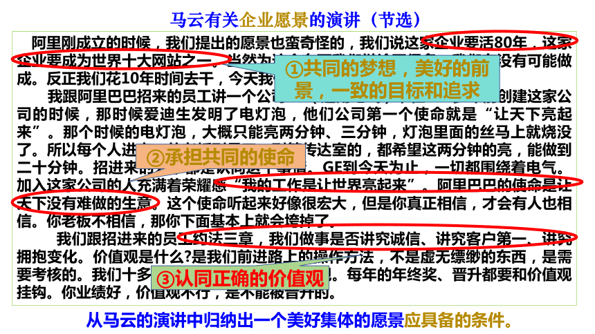 （核心素养目标）8.1 憧憬美好集体 课件（22张幻灯片）-2023-2024学年统编版道德与法治七年级下册