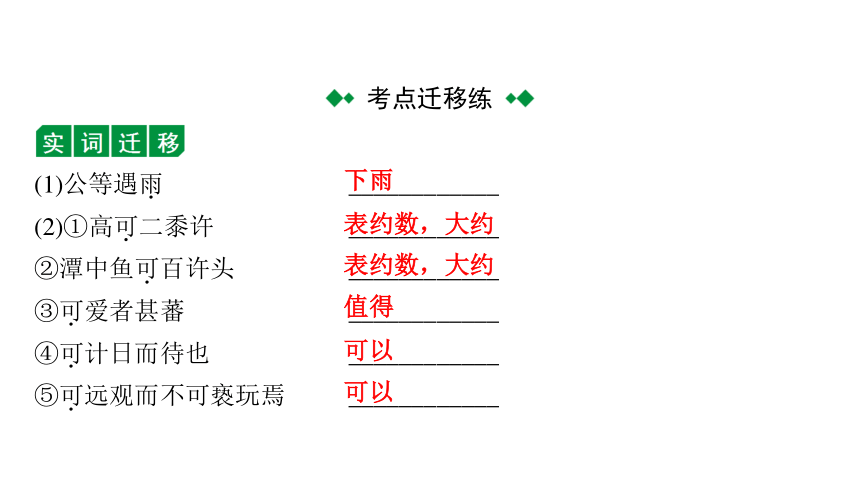 2024年山东省淄博中考语文二轮复习 课外文言文文章助读及考点迁移练  课件(共56张PPT)