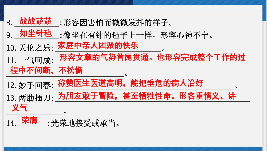 2024年中考语文一轮复习 九年级(下) 第一、二单元 现代文 课件(共23张PPT)