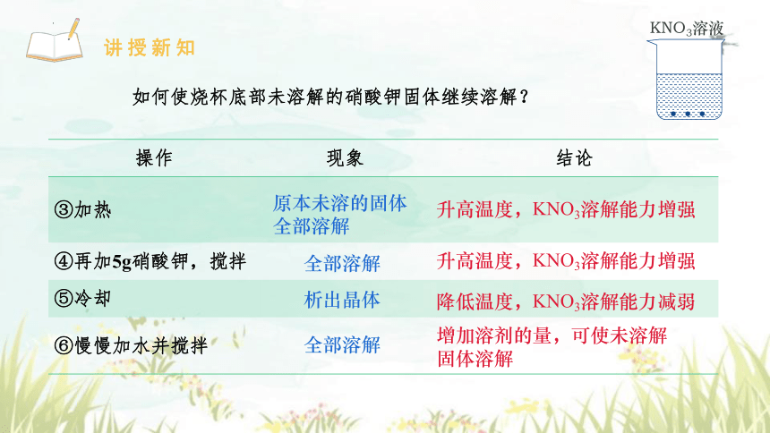 9.2溶解度（课时1饱和溶液）课件(共42张PPT)---2023-2024学年九年级化学人教版