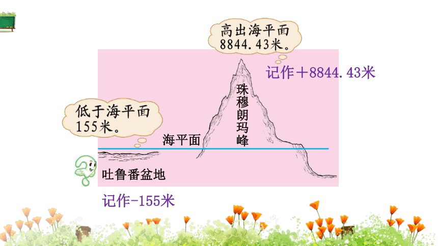 北师大版数学四年级上册7.2正负数课件（17张ppt）