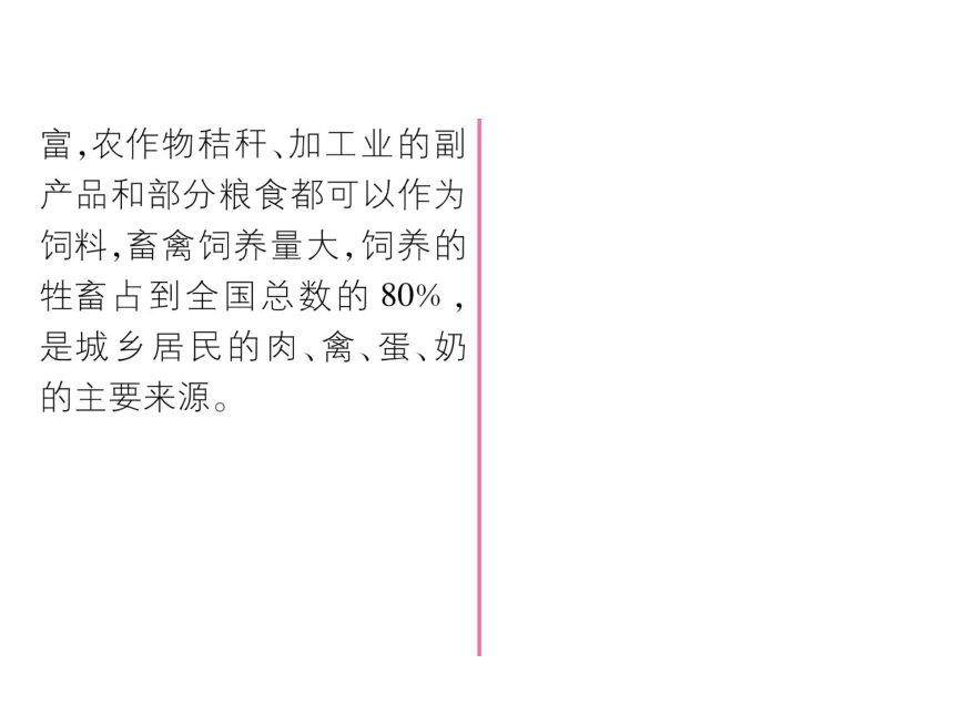 湘教版2020-2021学年八年级上册地理第四章第1节 农业 习题课件（共34张PPT）