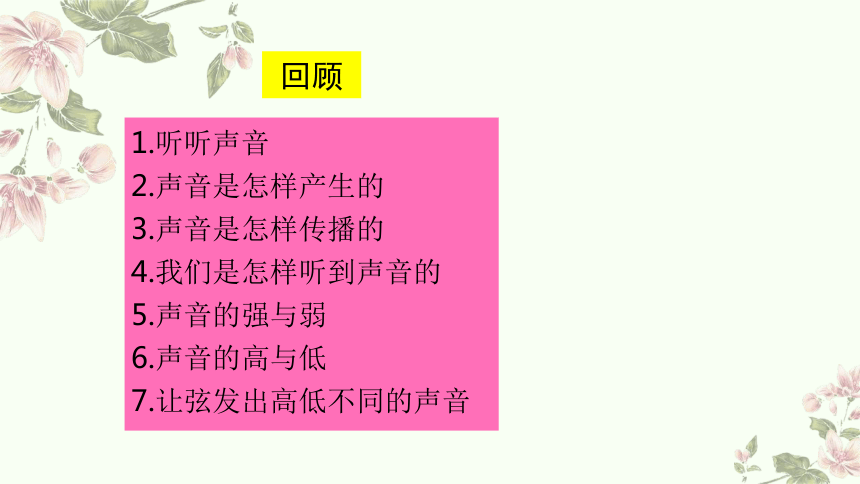 小学科学教科版四年级上册：8.制作我的小乐器-教学课件(共10张PPT+视频)